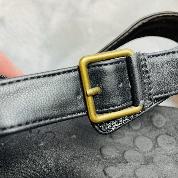 Vionic Womens Danita Sandals Womens 8.5 Black Buckle Slingback Comfort Thongs - Picture 6 of 8